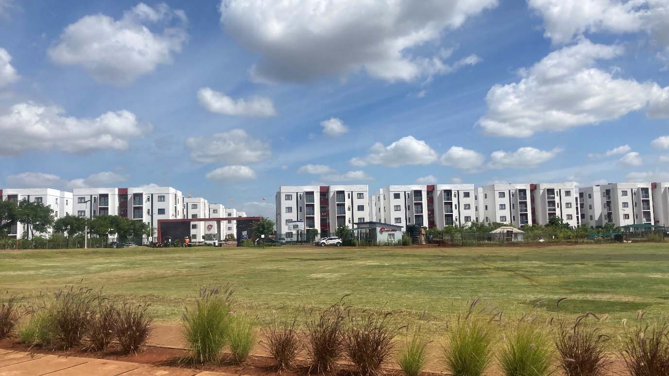 Residential apartments and housing developments in Tatu City showcasing modern urban living in Kenya
